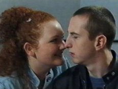 Jennie McAlpine plays Fiz Brown,  Andy Whyment plays Kirk Sutherland