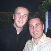 Andy Whyment and Nigel Round at Brody's, Matlock Bath