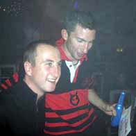 Andy Whyment out and about at Brody's, Matlock Bath